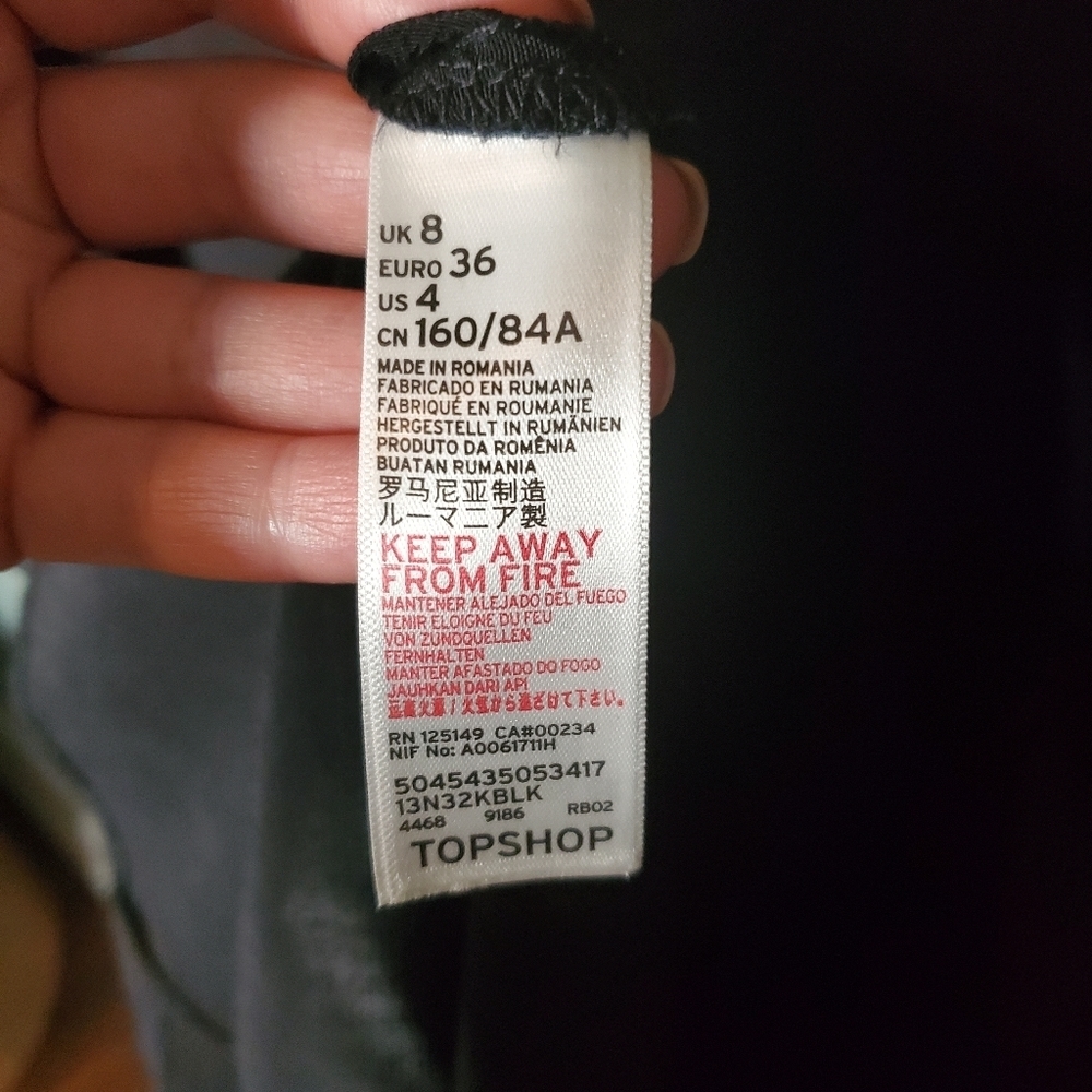 Topshop Split Back Blouse - image 7